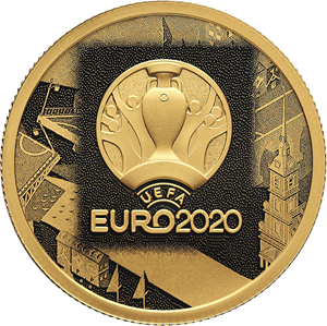 Чемпионат Европы по футболу 2020 года (UEFA EURO 2020) 50 рублей 2021 год